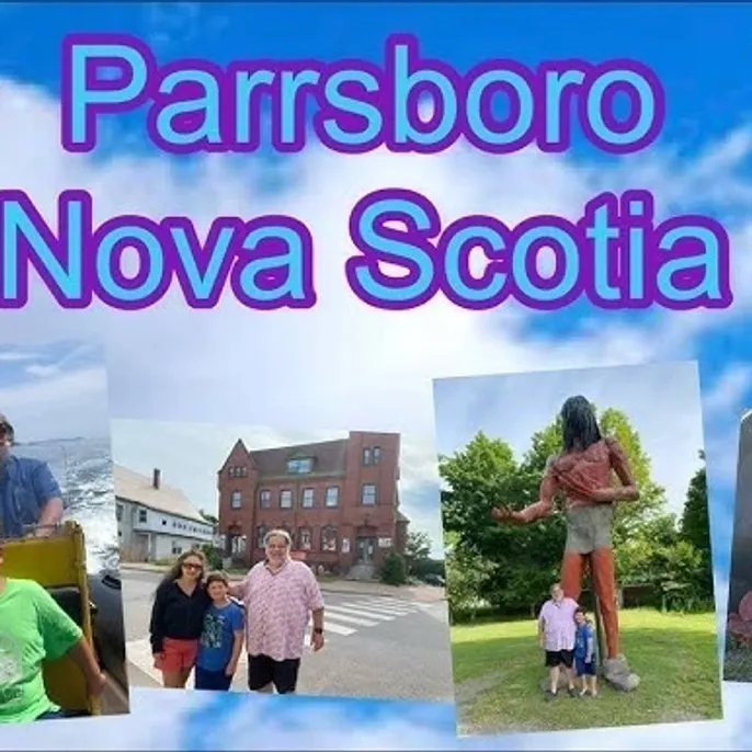 Parrsboro Nova Scotia collage of family photos