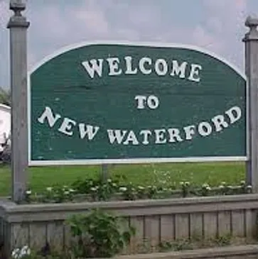 Welcome to New Waterford sign